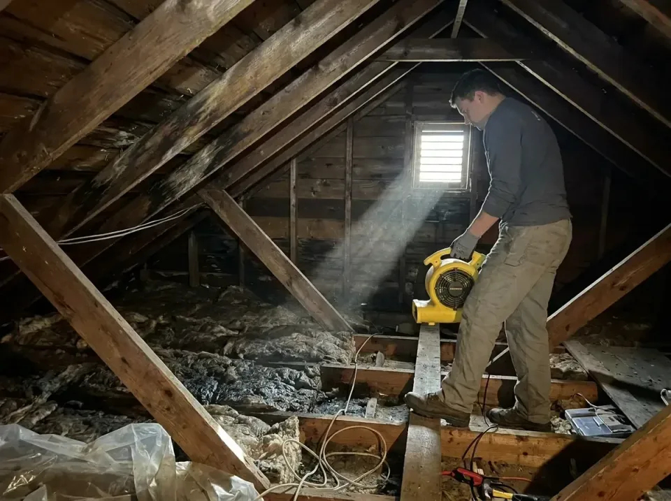 attic-water-damage-drying-proc-007 — frequently asked questions, Emergency Water Extraction & 24/7 Flood Response in Heber,…